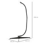 Hanging Hammock Stand Hammock Chair Stand C Stand Steel Heavy Duty Stand for Hanging Hammock Air T3398P548510