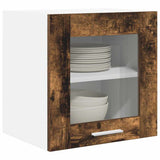 Hanging Cabinet with Storage 2 pcs Smoked Oak 40 x 31 x 40 cm 884203