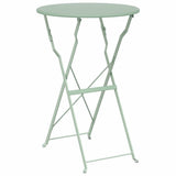 Bistro Table Light Mint 50 x 71 cm Powder-coated Steel 42002964