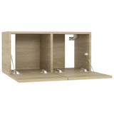 5 Piece TV Cabinet Set Sonoma Oak Engineered Wood 3078958