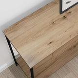 Console Table Artisan Oak 100 x 34.5 x 75 cm Engineered wood 883511