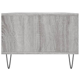 Coffee Table Grey Sonoma 90x50x36.5 cm Engineered Wood 830594
