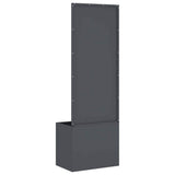 Garden Privacy Screen Anthracite 50 x 150 cm Cold-rolled steel 876443