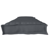 Pallet Cushion Set 2 pcs Anthracite 180 x 40 x 8 cm 42001718