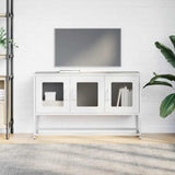 TV Cabinet White 100.5x39x60.5 cm Cold-rolled Steel 853343