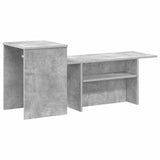 Console Table Concrete Grey 91.5 x 35 x 38.5 cm Engineered Wood 891163