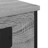 Bedside Cabinet Grey Sonoma 41 x 31 x 51 cm Engineered Wood 859521