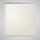 ZNTS Roller Blind Blackout 120 x 230 cm off White 240161