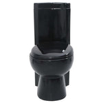 WC Ceramic Toilet Bathroom Corner Toilet Black 141134