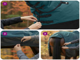 Horse Blanket Dark Green and Black 105 cm Polyester 42013140