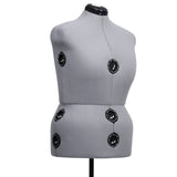 Adjustable Dress Form Female Grey L Size 44-50 288489