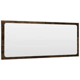 2 Piece Bathroom Furniture Set Smoked Oak Engineered Wood 826623