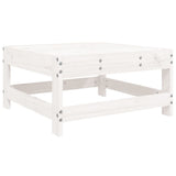 8 Piece Garden Sofa Set White Solid Wood Pine 3250557