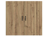 Wall Cabinet LUCCA Artisan Oak 80 x 31 x 100 cm Engineered Wood 885154