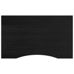 Workbench Dark Brown 100x60x81.5 cm Solid Wood Oak 3309672