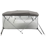 4-bow Bimini Top with Mesh Sidewalls 243xx137 cm 94858