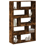 Bookcase Smoked Oak100x33x156.5 cm Engineered Wood 3309343