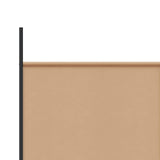 6-Panel Room Divider Beige 300 x 180 cm Fabric 42039218