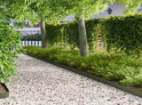 Lawn Edging 10 pcs 103 x 10 cm Steel Olive Green 8008432