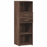 Highboard Brown Oak 40x42,5x124 cm Engineered Wood 846165