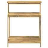 Outdoor Potting Bench 86.5 x 48.5 x 106 cm Solid Acacia Wood 903085