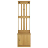 Hall Tree SANDNES 45x40x159.5 cm Solid Wood Pine 4010485