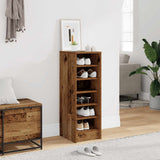 Shoe Cabinet Old Wood 32x35x92 cm Engineered Wood 856714