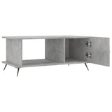 Coffee Table Concrete Grey 90x50x40 cm Engineered Wood 829464
