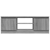 TV Cabinet with Door Grey Sonoma 102x30x36 cm 823356