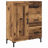 Highboard with Drawer 2 pcs Old Wood Engineered Wood 3415700