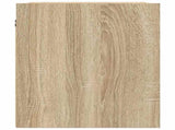 Wall-mounted Bedside Cabinets 2 pcs Sonoma Oak 38x34x40 cm 861252