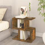 Bedside Cabinets 2 pcs Smoked Oak 50x30x51.5 cm Engineered Wood 815829