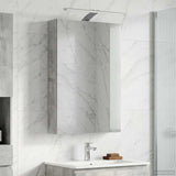Bathroom Mirror Cabinet Concrete Grey 40 x 10.5 x 60.5 cm 889034