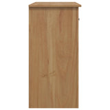 Microwave Sideboard PANAMA Honey Wax 99.5 x 44 x 86.5 cm 42033388