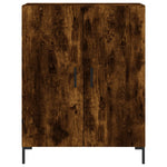 Highboard Smoked Oak 69.5x34x180 cm Engineered Wood 3199558