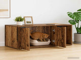 Cat Crate Furniture Old Wood 100 x 49 x 45 cm Engineered Wood 8014757