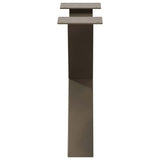 Coffee Table Legs X-Shaped 2 pcs Natural Steel 50x cm Steel 4012959