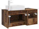 Bathroom Furniture Set 2 pcs Old Wood Engineered Wood 3403886