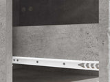 Bedside Table 2 pcs Concrete Grey 43 x 34.5 x 48 cm 894992