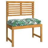 Cushion Leaf 4 pcs Leaf Pattern 40 x 40 x 8 cm Oxford Fabric 42001596