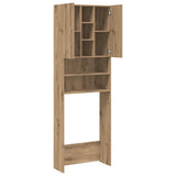 Washing Machine Cabinet Artisan Oak 64x25.5x190 cm 856650