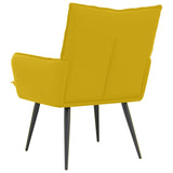 Armchair Yellow Velvet 42047730