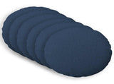 Cushion with Pillow HEERLEN 6 pcs Blue Fabric 929316