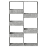 Bookcase Concrete Grey 100x33x155.5 cm Engineered Wood 3309396