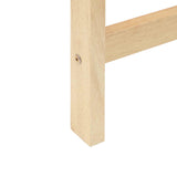 Dining Chairs 2 pcs Natural 40 x 47.5 x 99.5 cm 42020468