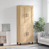 Highboard Sonoma Oak 69,5x34x180 cm Engineered Wood 3199580