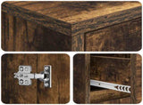 Bathroom Cabinet Smoked Oak 35 x 36.5 x 85 cm Engineered Wood 890748