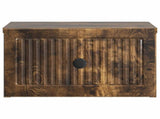 Wall-Mounted Bedside Cabinet 2 pcs Smoked Oak 33 x 34.5 x 20 cm 897926