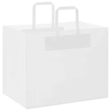 Paper Bags 250 pcs with Handles White 32x22x24 cm 4101847