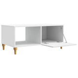 Coffee Table White 90 x 50 x 40 cm Engineered Wood 894265